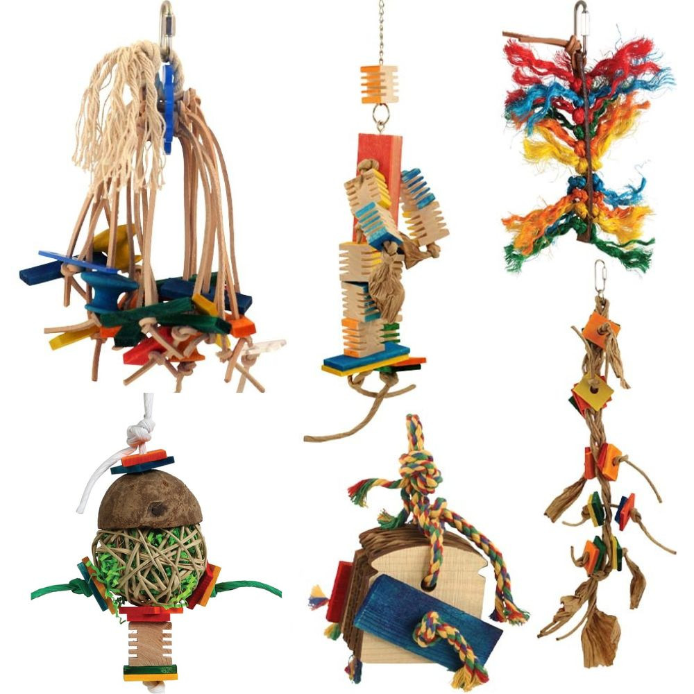 An image of Zoo-Max Value Parrot Toy Bundle