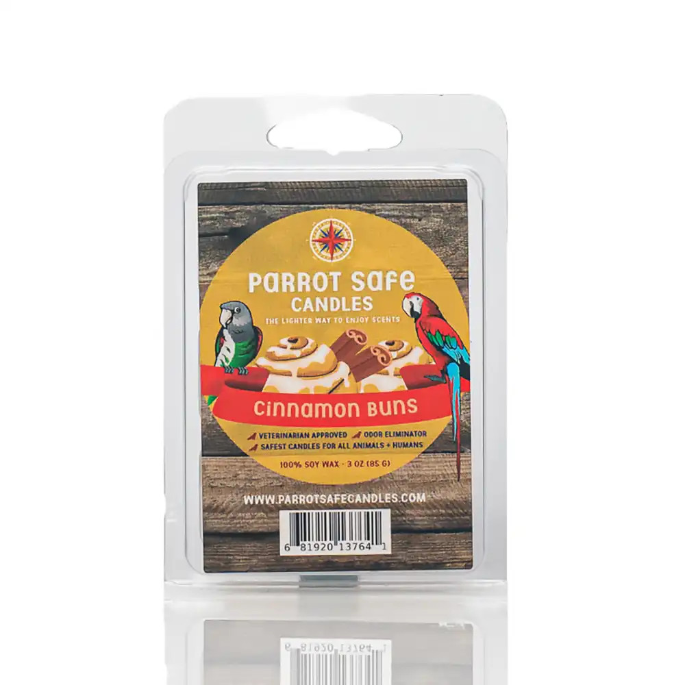 An image of Parrot Safe Wax Melts Cinnamon Buns Scented