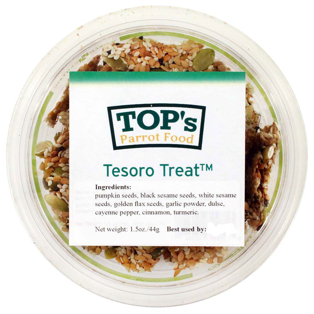 An image of TOP's Original Tesoro Parrot Treat with Pumpkin Seed