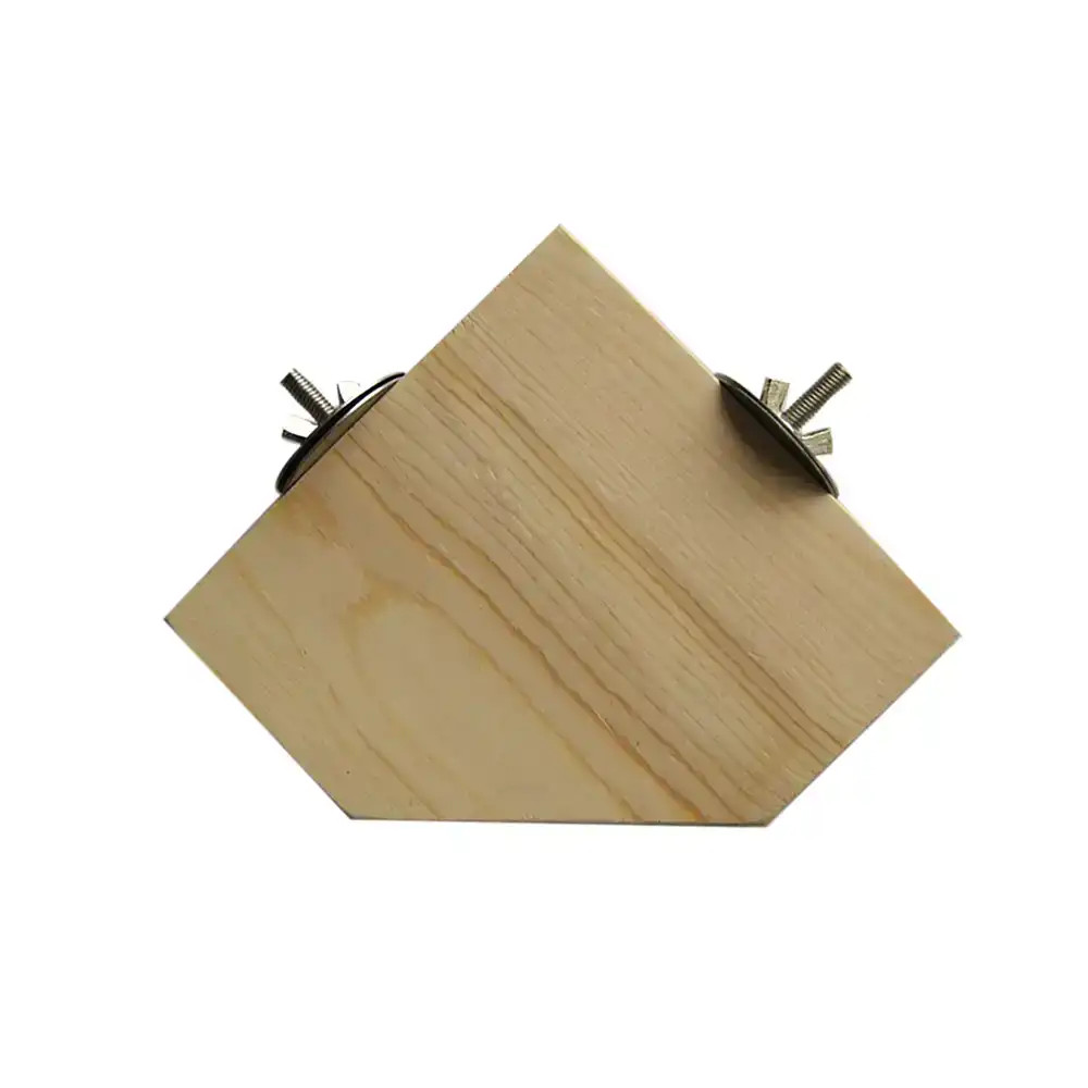 An image of Angled Corner Platform Parrot Perch Small