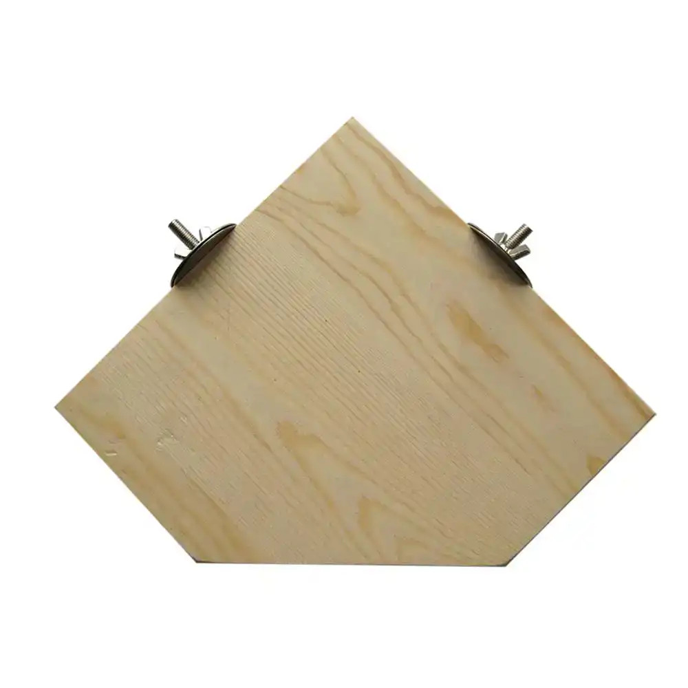 An image of Angled Corner Platform Parrot Perch Large
