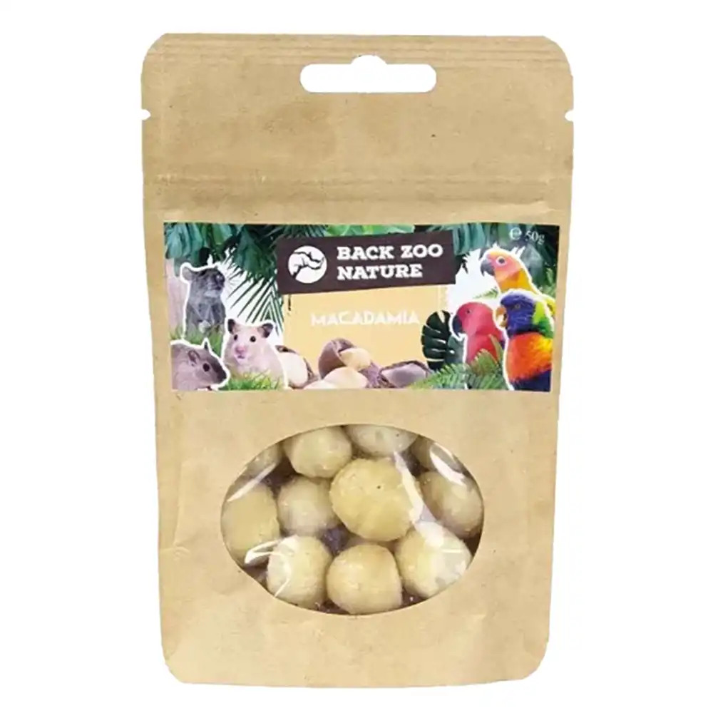 An image of Shelled Macadamia Nuts Parrot Treats 50g
