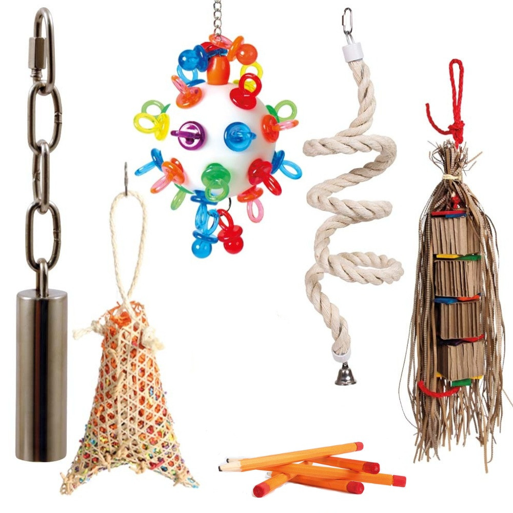 An image of Northern Parrots Wonderful Winter Parrot Toy Bundle