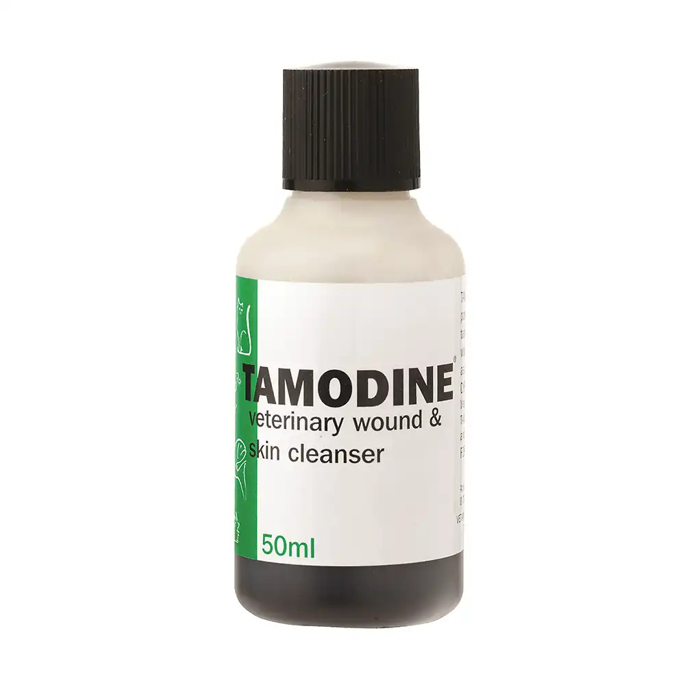 An image of Tamodine Veterinary Wound Dressing Liquid 50ml