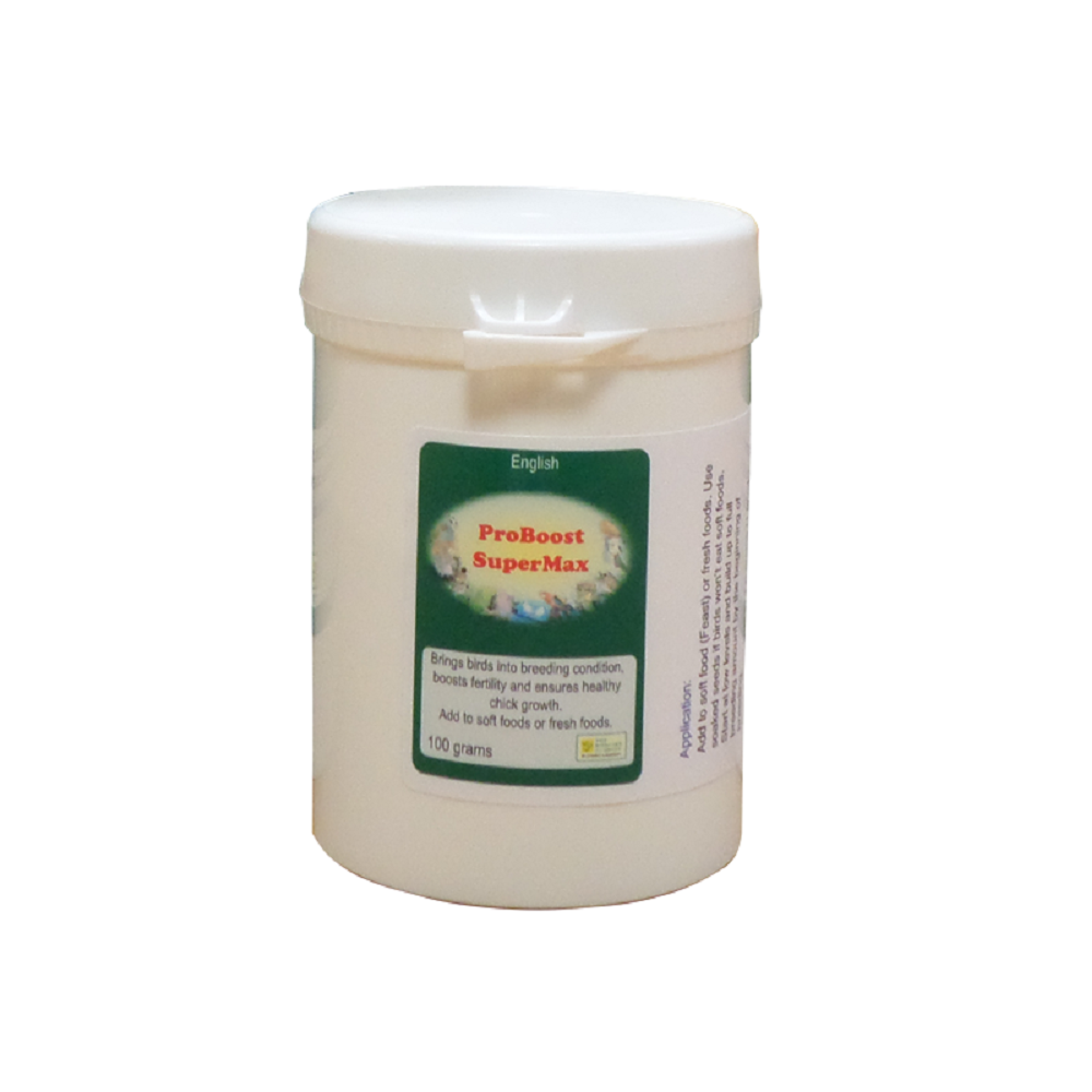 An image of Pro-Boost Supermax Bird Breeding Supplement 100g