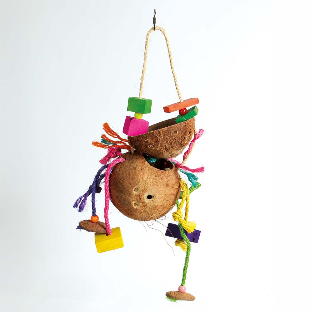 An image of bEaKs Big Coco Puzzle and Preen Parrot Toy