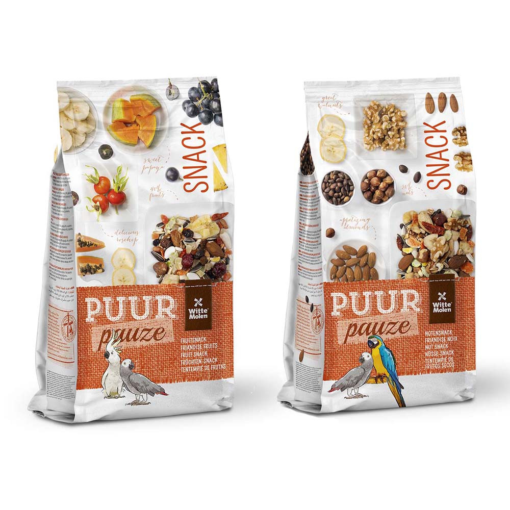 An image of PUUR Muesli Snack Parrot Treat Bundle