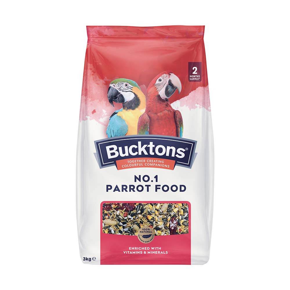 An image of Bucktons No 1 Parrot Food 3kg
