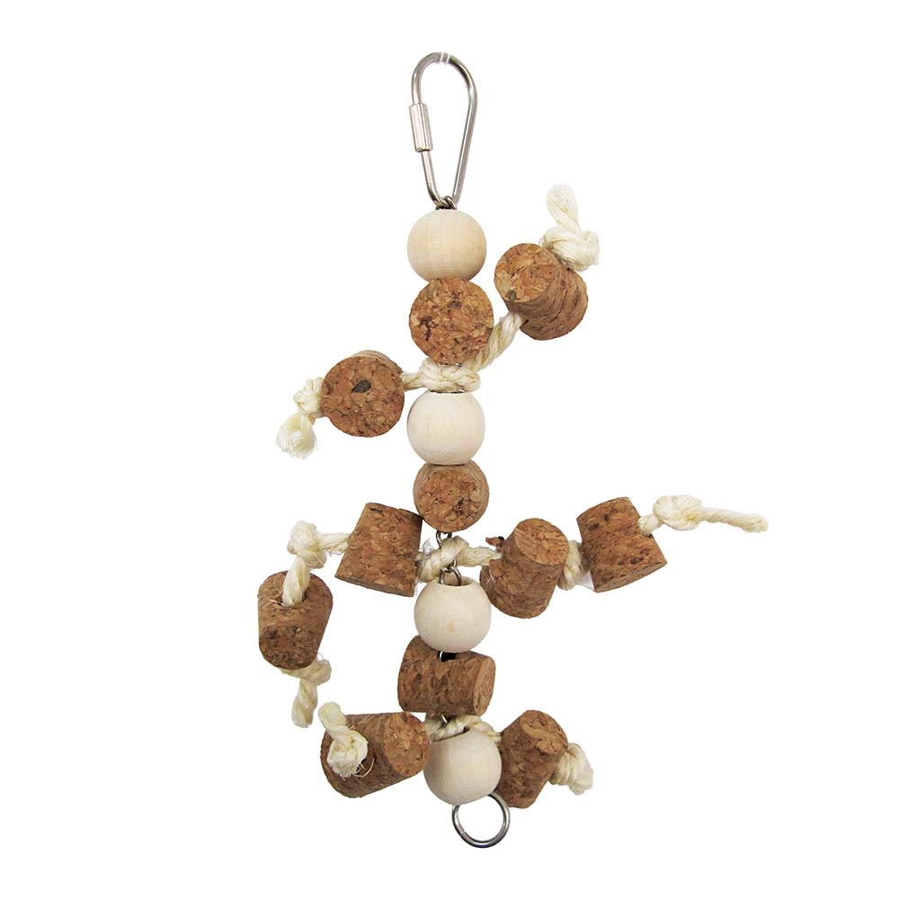 An image of Mini Cork Chaos Parrot Toy