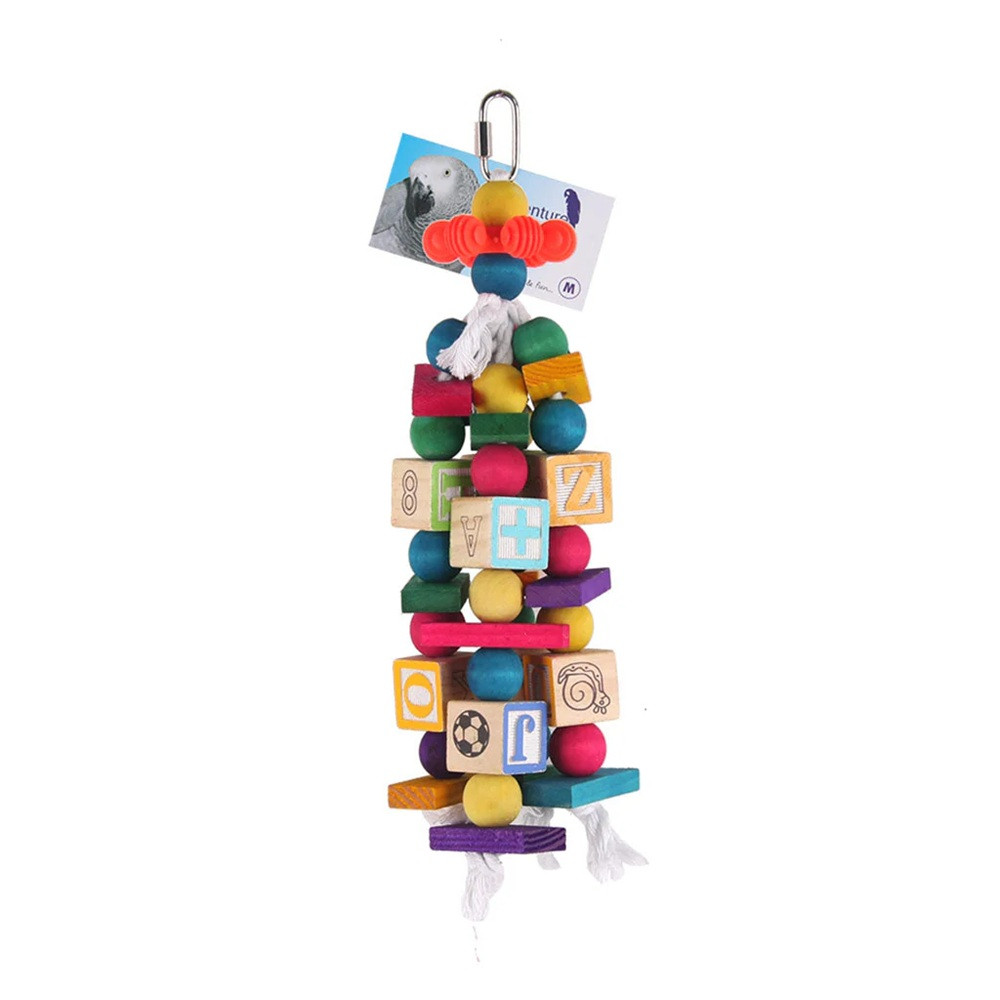 An image of Jumble Stacks Adventure Bound Parrot Toy