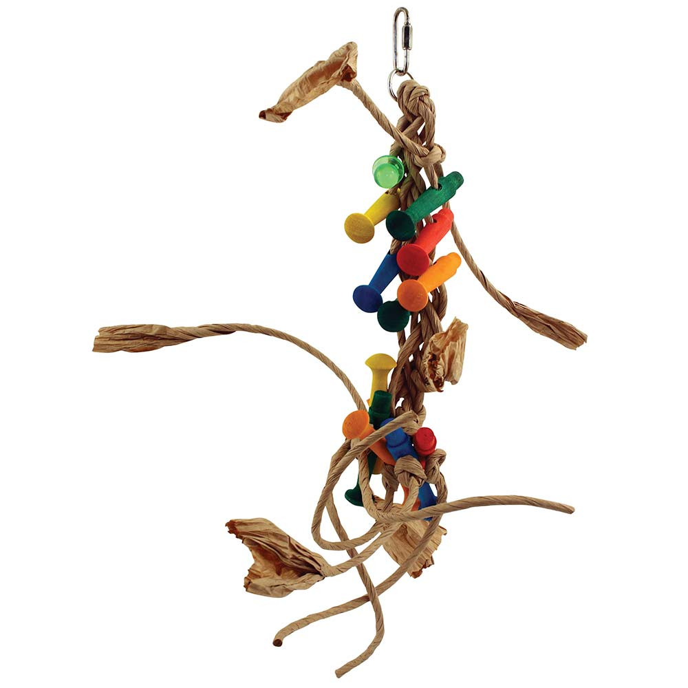 An image of Jupiter Chewable Foraging Parrot Toy