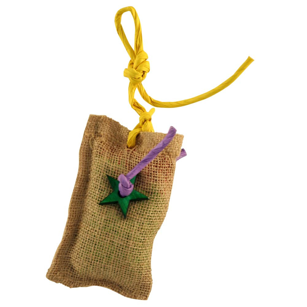 An image of Foraging Surprise Bag Parrot Toy - Small