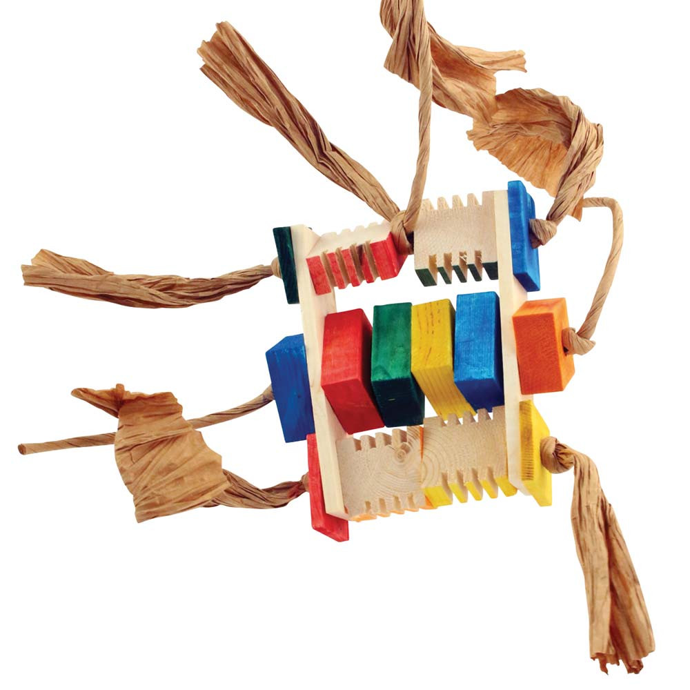 An image of Groovy Teacher Parrot Toy - Small