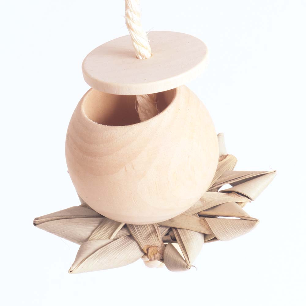 An image of Foraging Cup Challenge Parrot Toy
