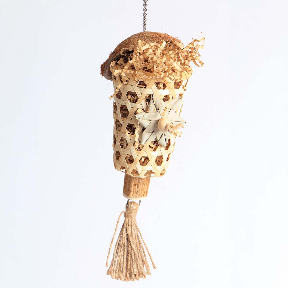 An image of Fill Up and Forage Parrot Toy