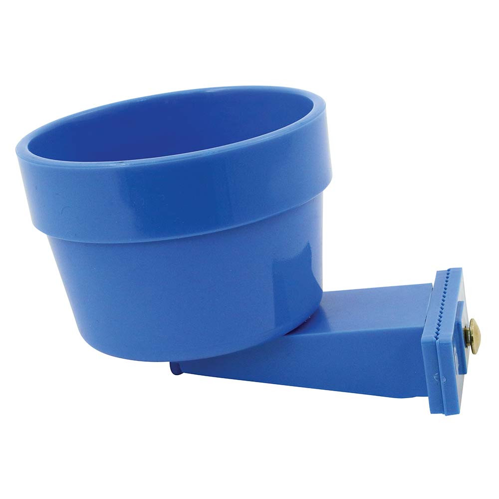 An image of Quick Locking Parrot Food or Water Bowl - Small