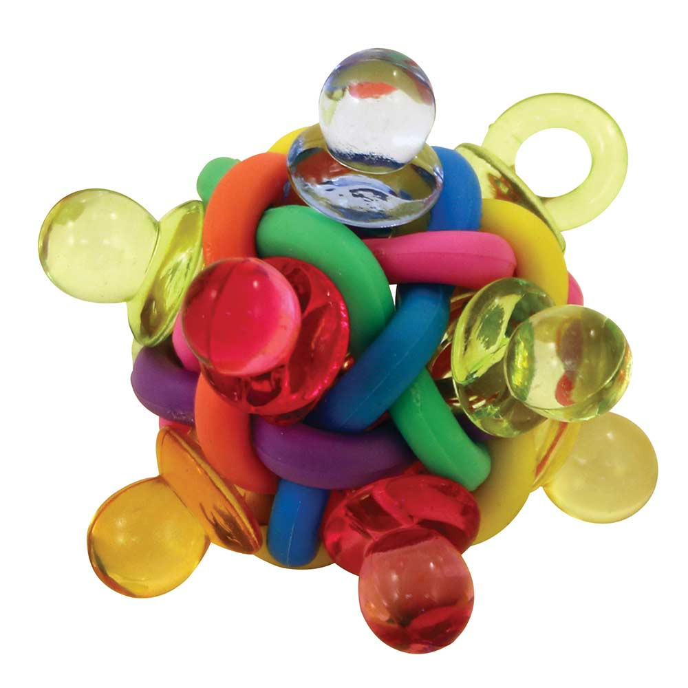 An image of Binkies Ball Foot Toy for Parrots - Small