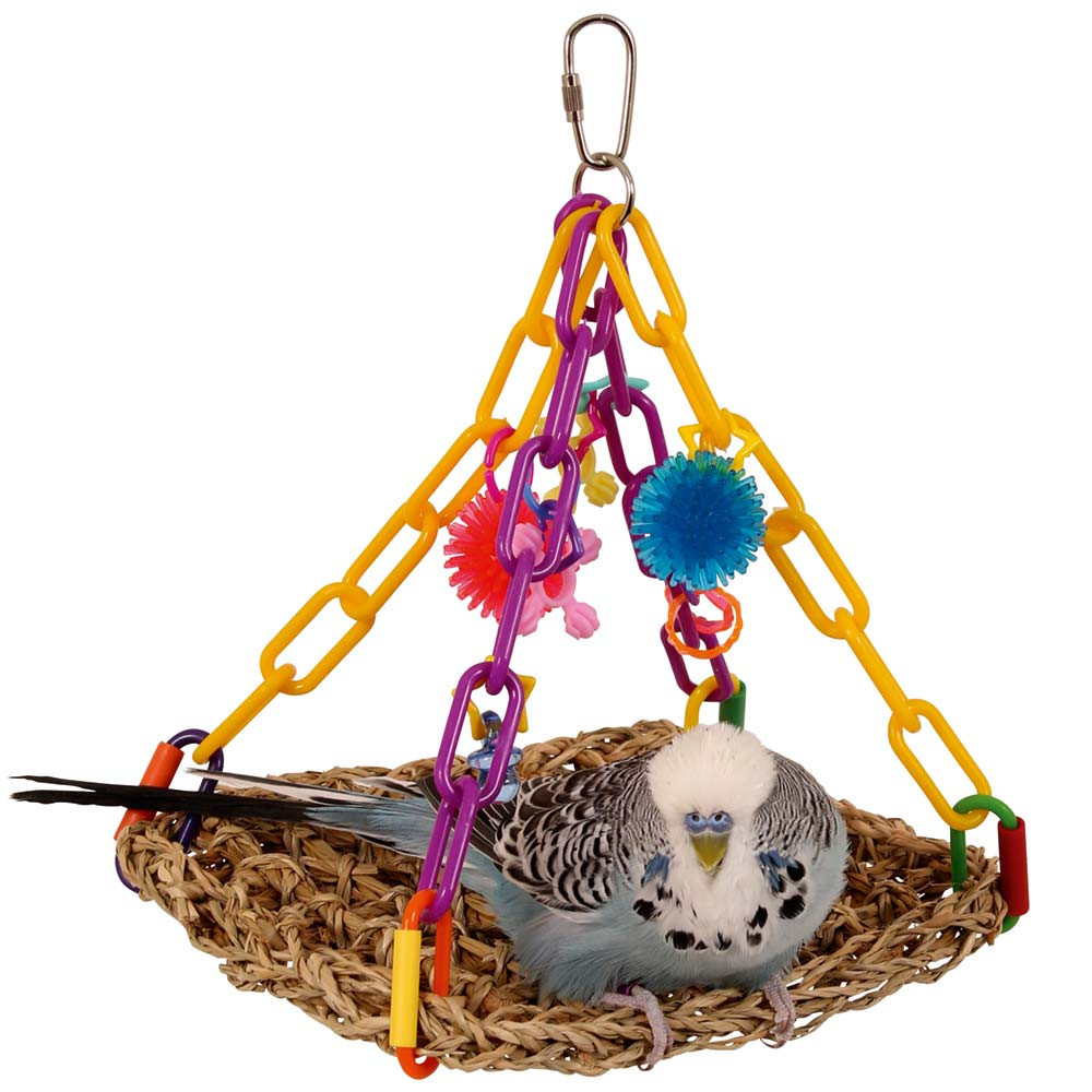 An image of Flying Trapeze Parrot Toy - Mini