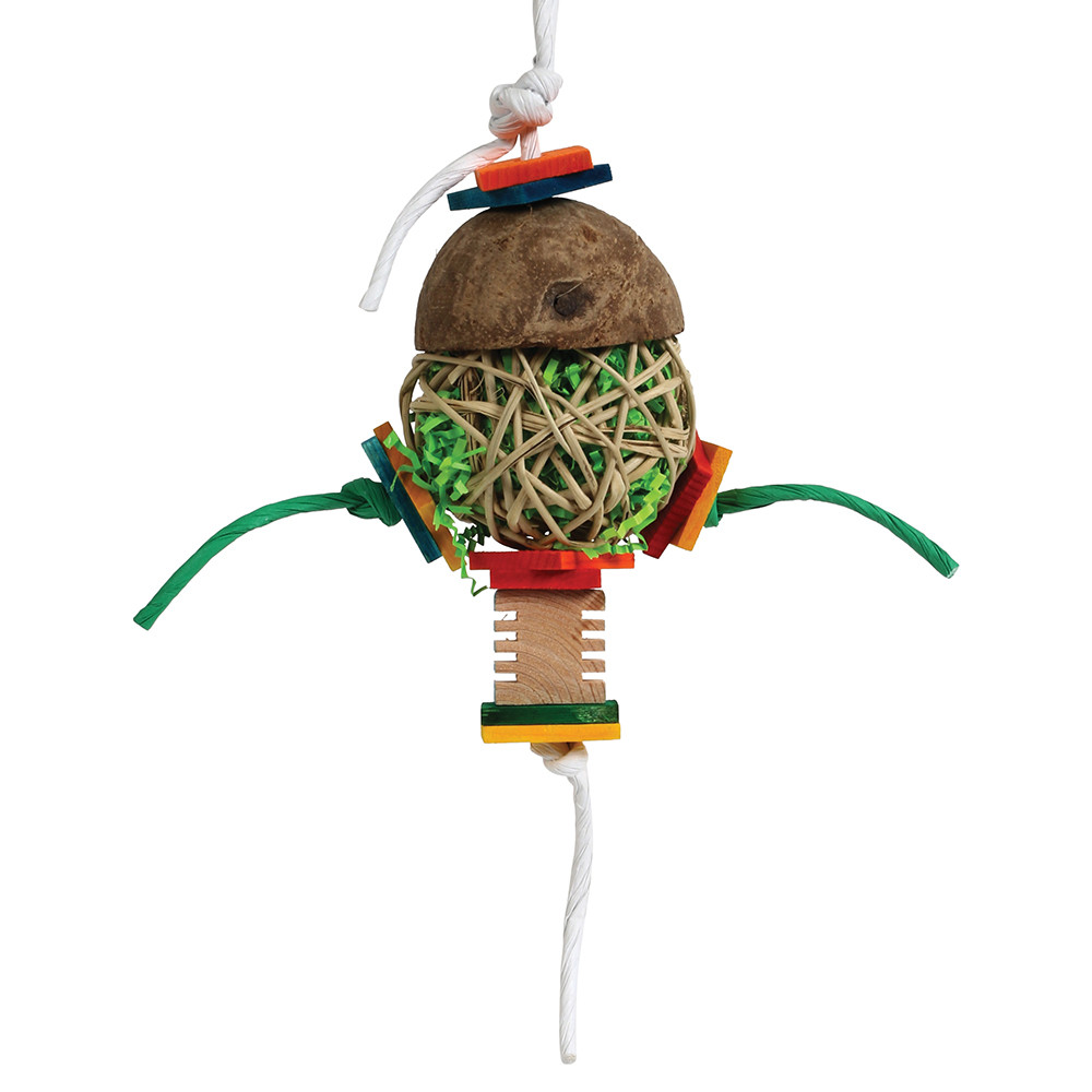 An image of Chita Chewable Foraging Parrot Toy