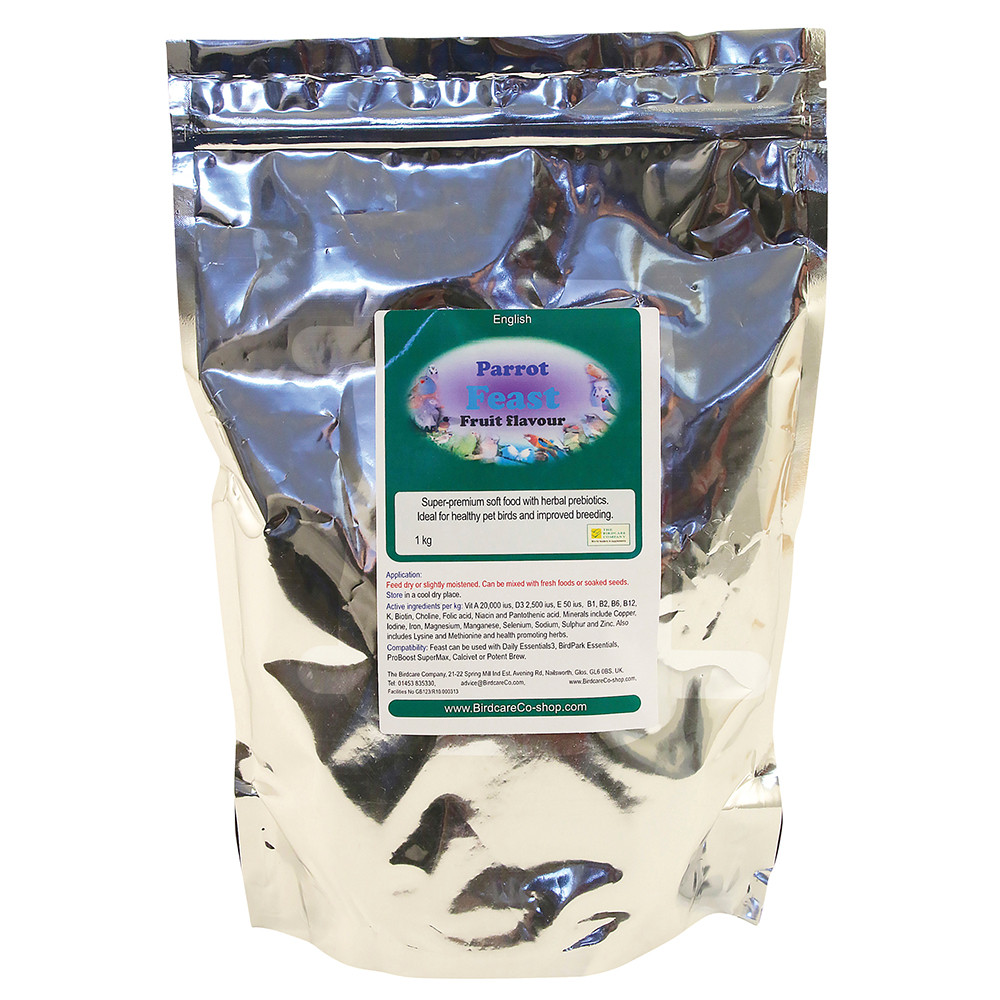 An image of Parrot Feast Eggfood - Fruit - 1Kg