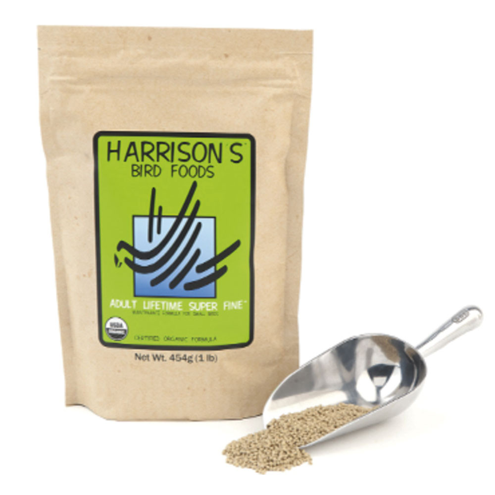 An image of Harrison's Adult Lifetime Super Fine 1lb - Organic Bird Food