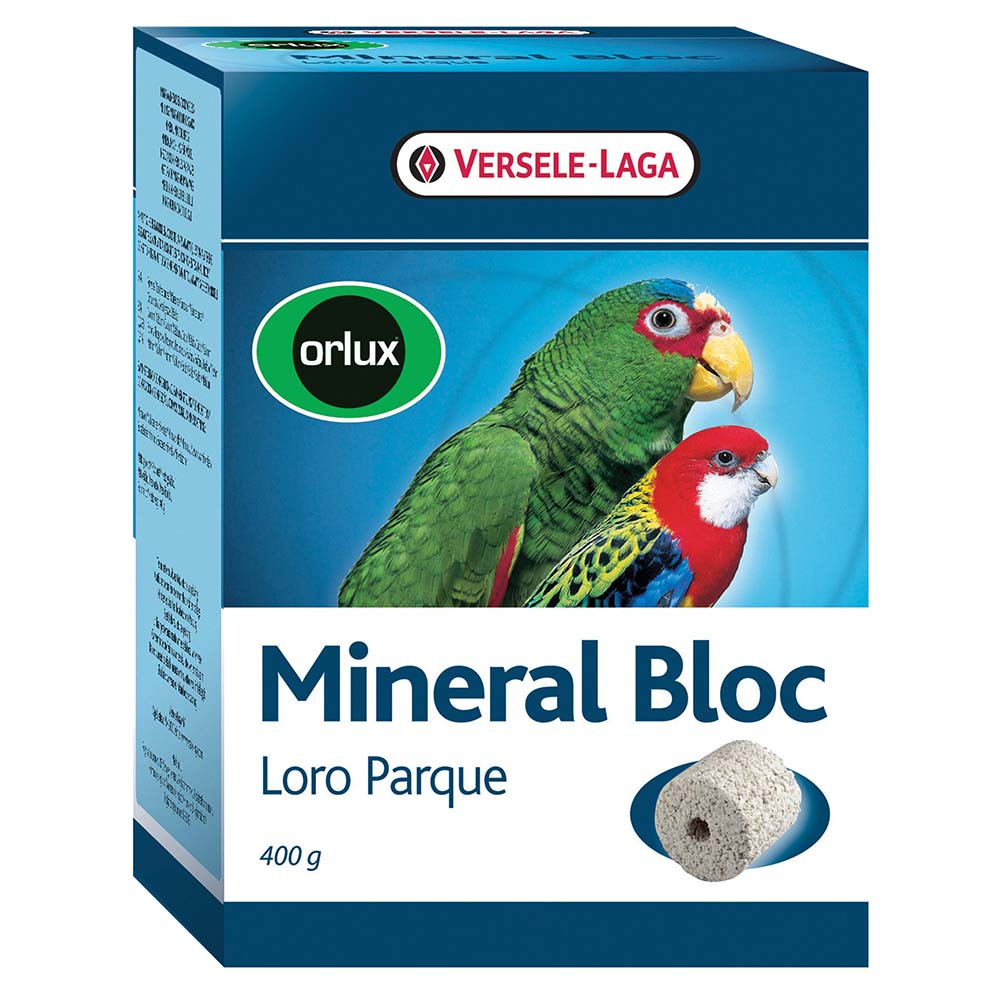 An image of Loro Parque Mineral Block for Parrots - 400g