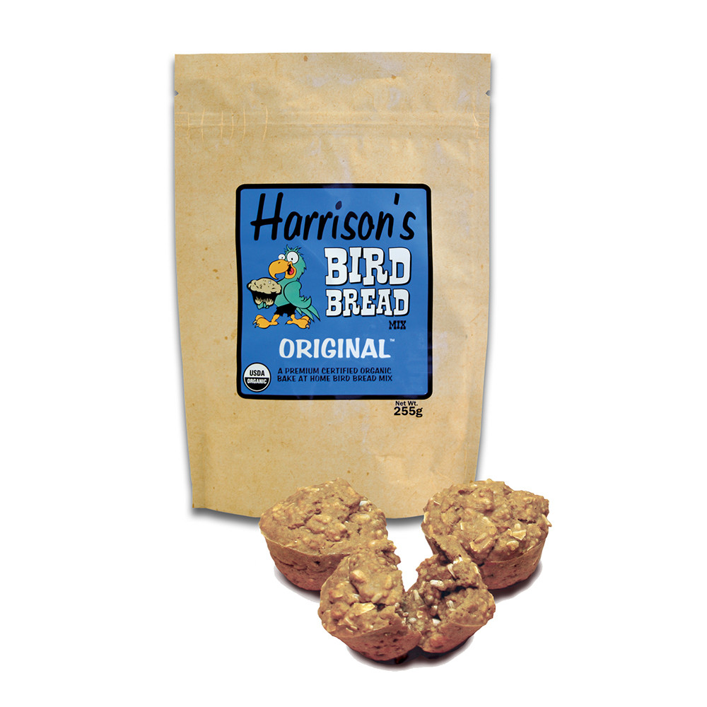 An image of Harrison's Bird Bread Mix - Original - Organic Parrot Treat