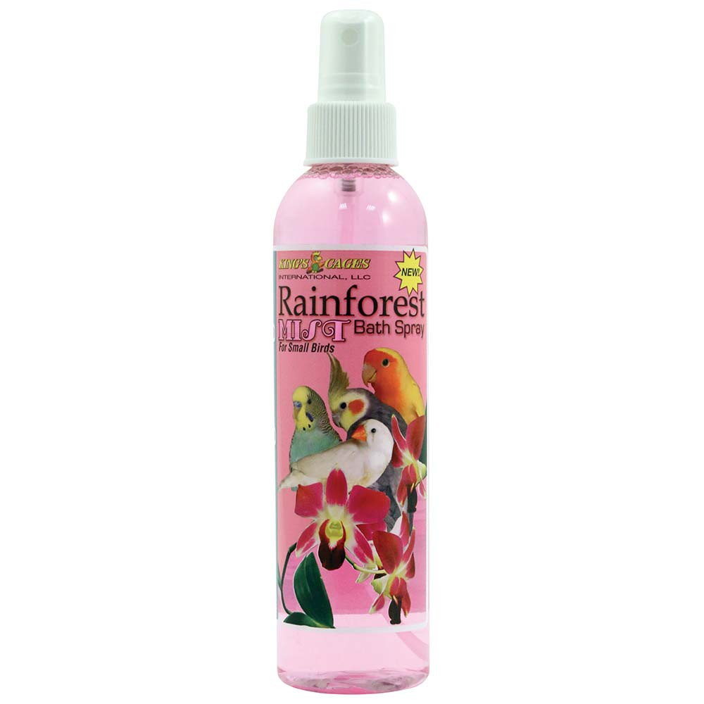 An image of Rainforest Mist Bathing Spray for Budgies and Cockatiels 8oz