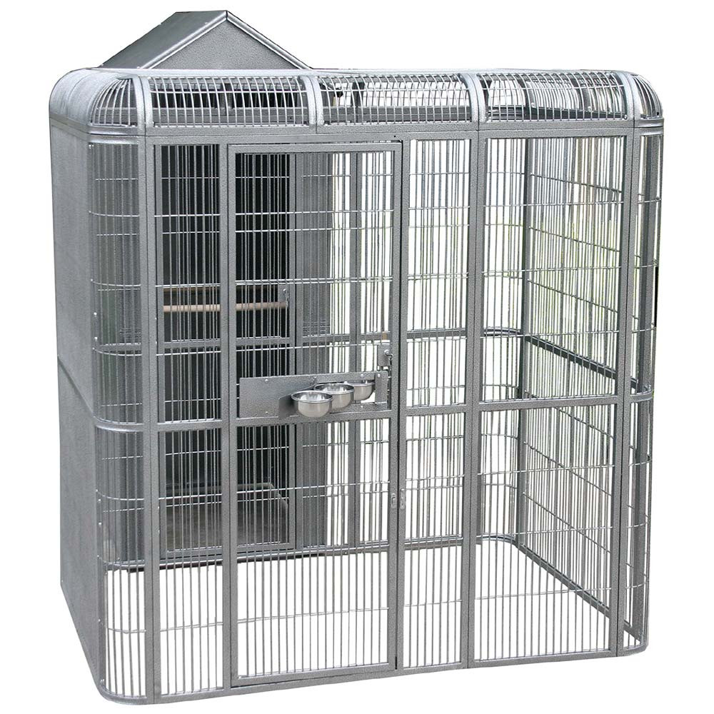 An image of Indoor Parrot Aviary with Housing Area