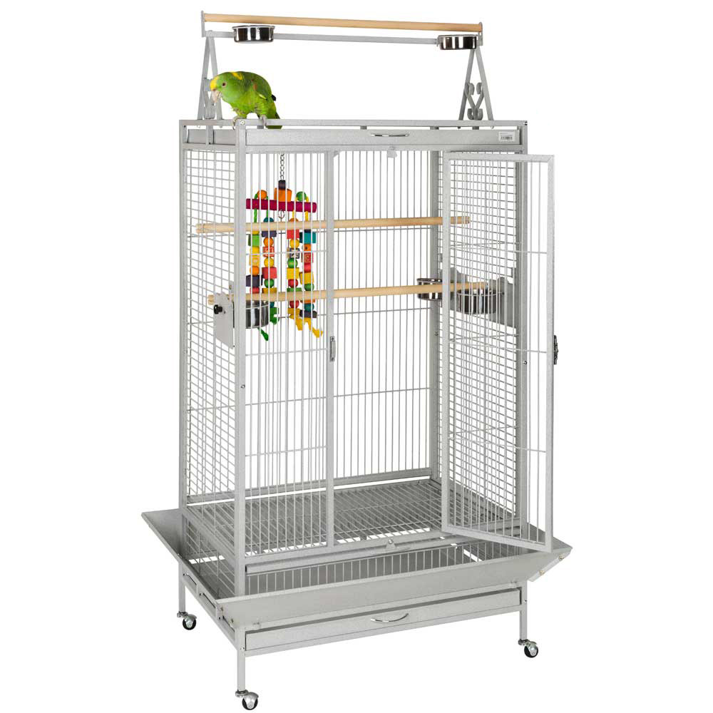An image of Cambridge Play Gym Top Parrot Cage Antique