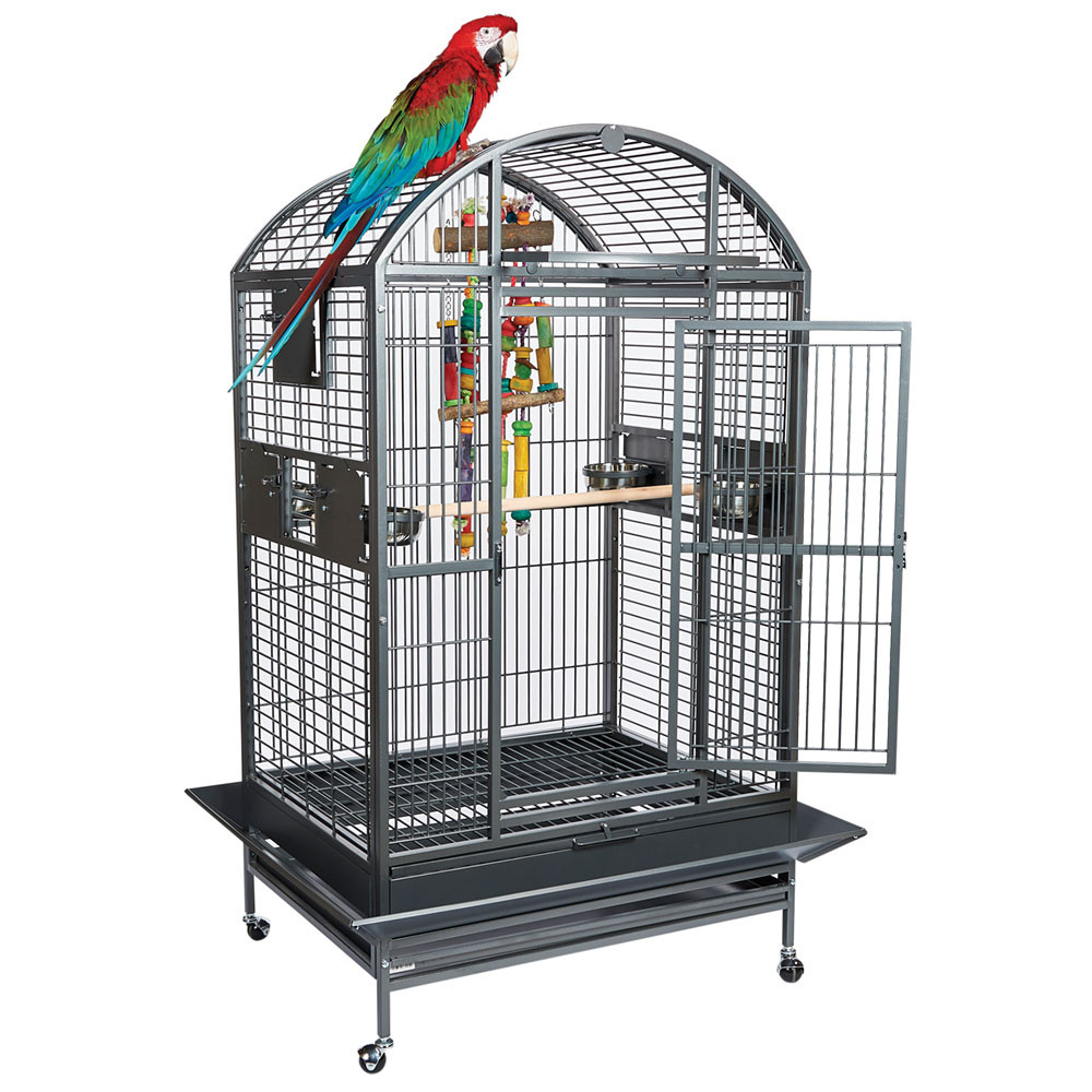 An image of Santos Dome Top Parrot Cage Stone