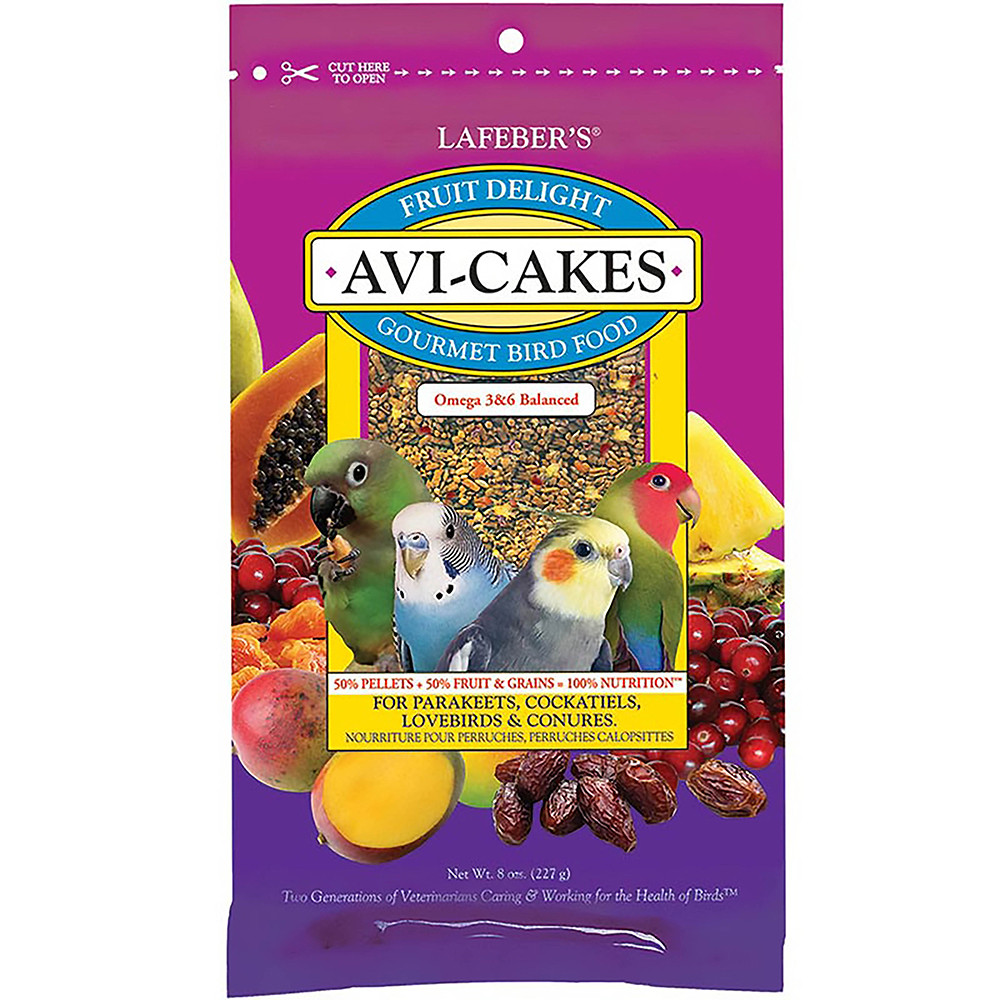 An image of Lafeber Fruit Delight AviCakes Cockatiel and Budgie Treat 227g