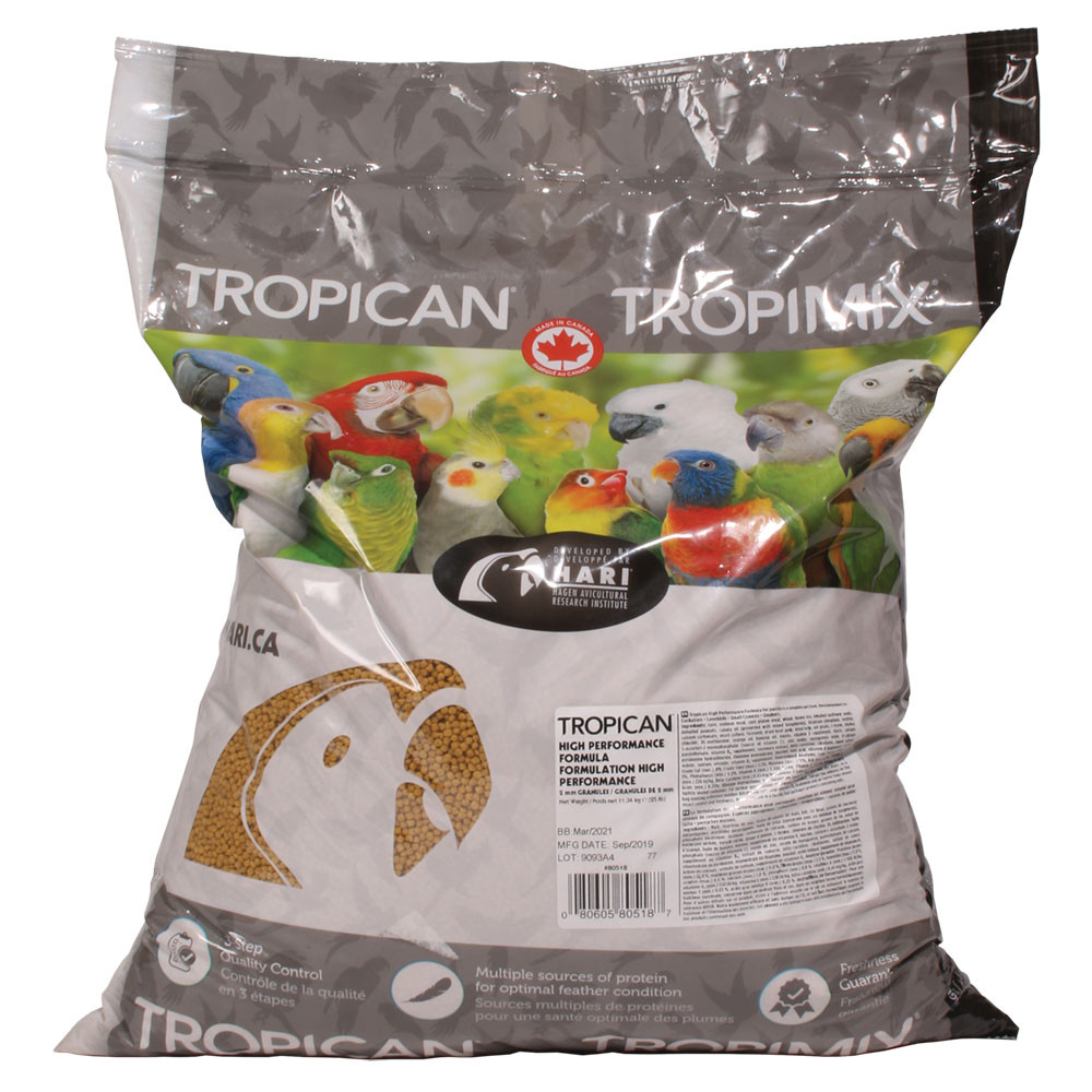 An image of Hagen Tropican Cockatiel High Performance Granules 11.34kg