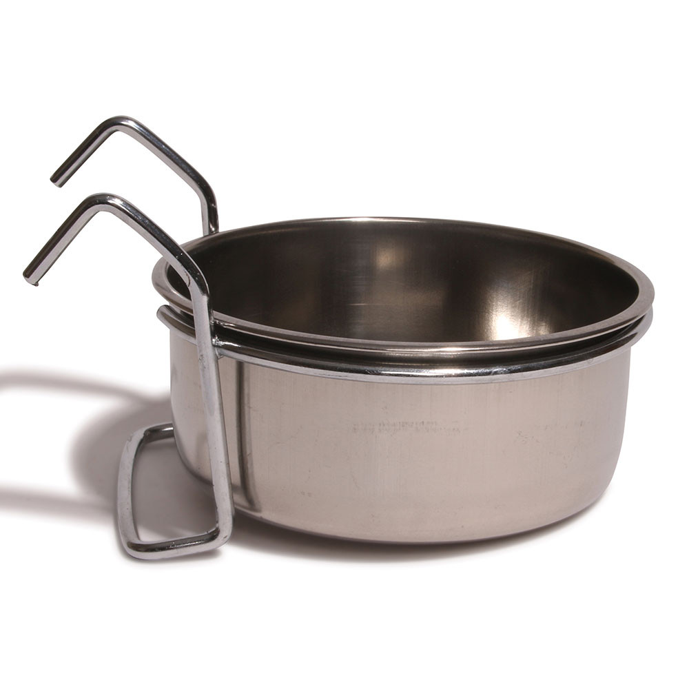 An image of Stainless Steel Coop Cup with Hook Holder - 10oz