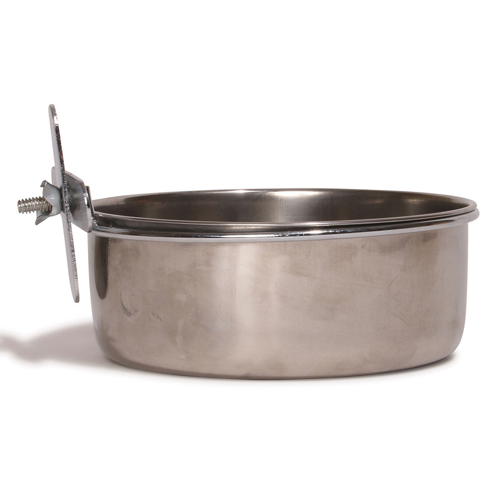 An image of Stainless Steel Coop Cup with Clamp Holder - 30oz