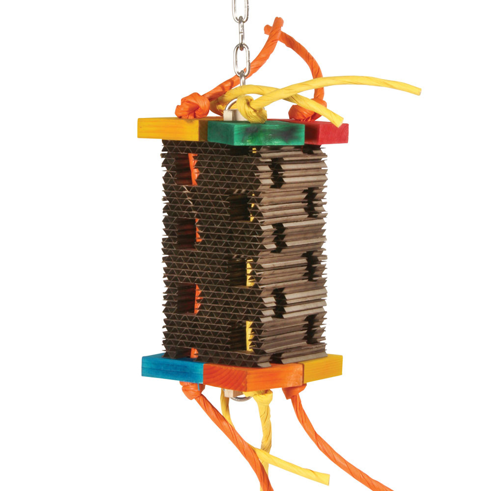 An image of High Tower Foraging Parrot Toy - Small