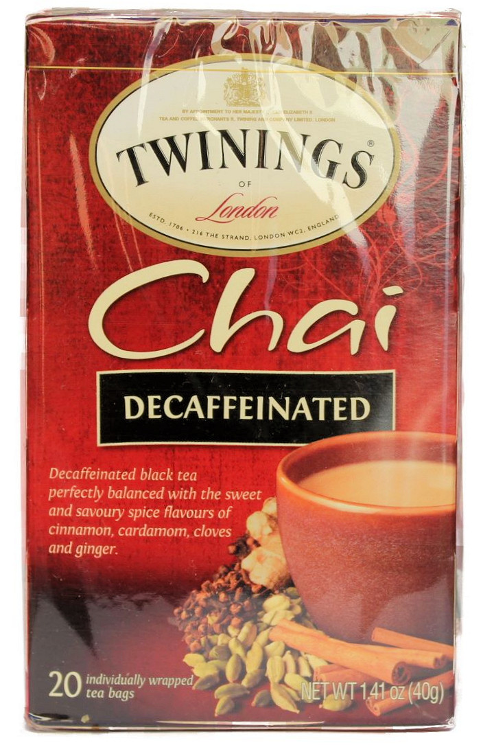 Twinings Chai Decaffeinated 20 Tea bags
