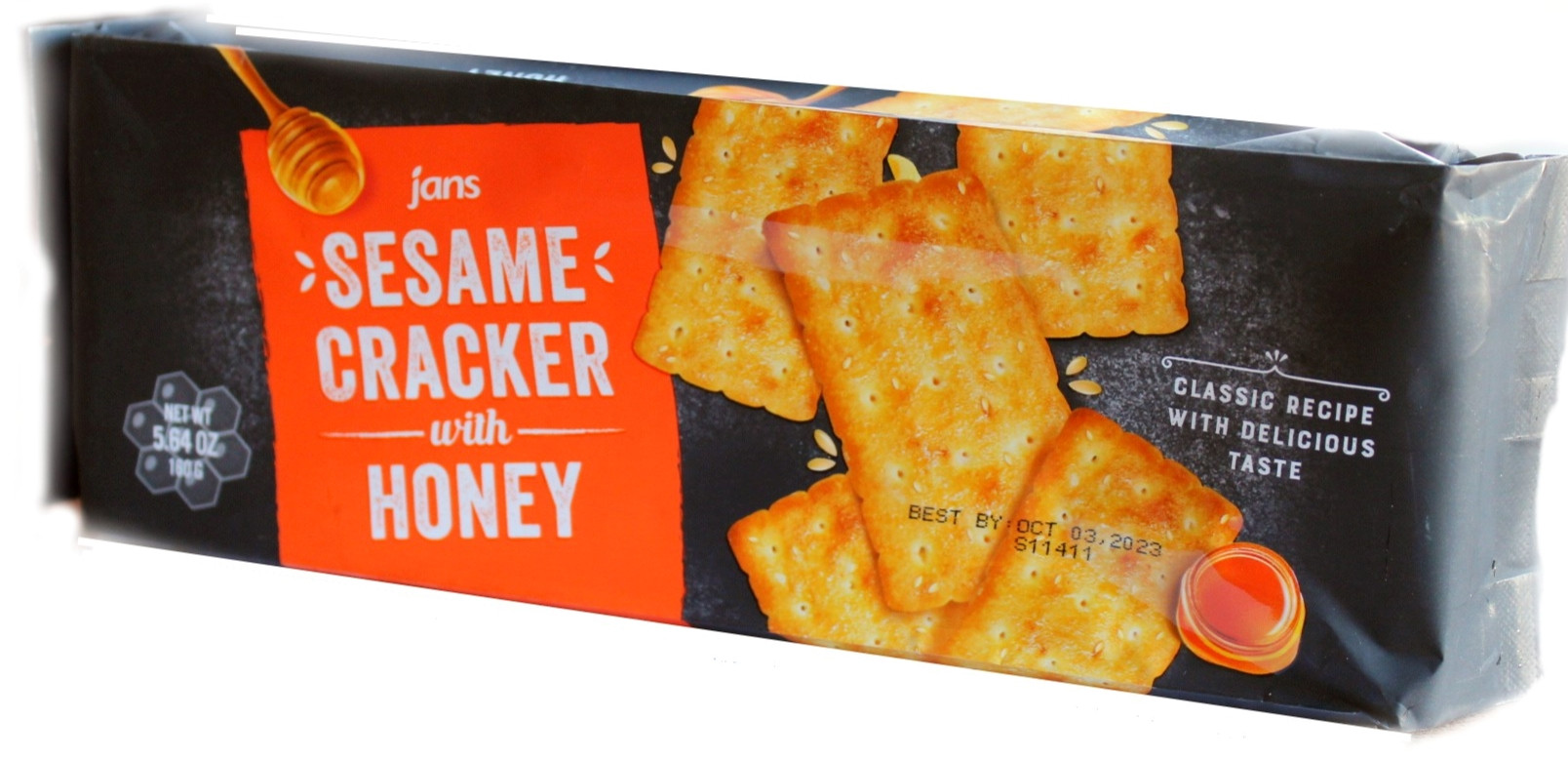 Jans Sesame Cracker with Honey 6.7Oz