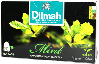 Dilmah Mint Flavoured black Tea 20 Bags