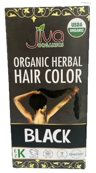Jivas Organic Black Herbal Hair Colour