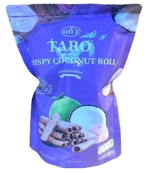 Taro Flavour Crispy Coconut roll 100g