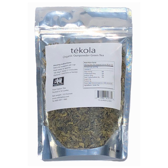 Tekola Organic Gunpowder Green Tea 3oz