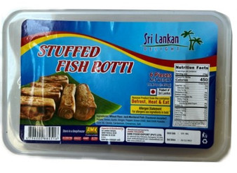 Stuffed Fish Roti  450g (6 pieces) - IN STORE PICKUP ONLY