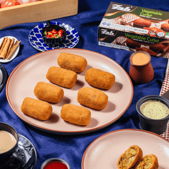 Frozen Vegetable Cutlet 8 In a Pack