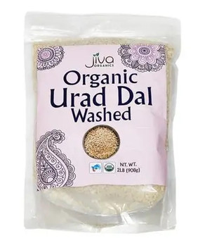 Jiva Organic Urad Dal Washed 2lb