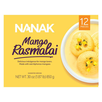 Nanak Rasmalai Mango 850g