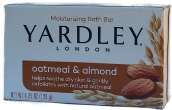 Yardley Oatmeal & Almond Moisturizing Bath Bar 120g