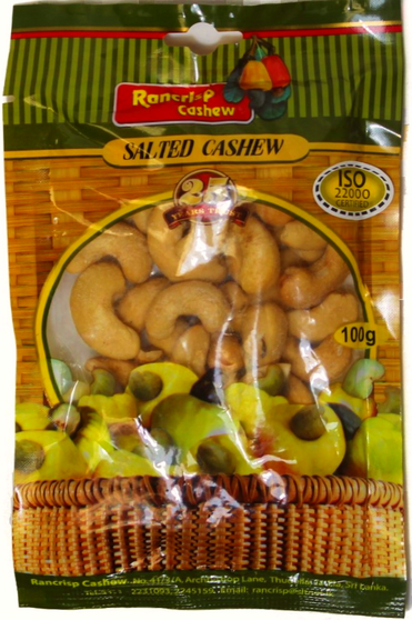Rancrisp Salted Cashew 100g