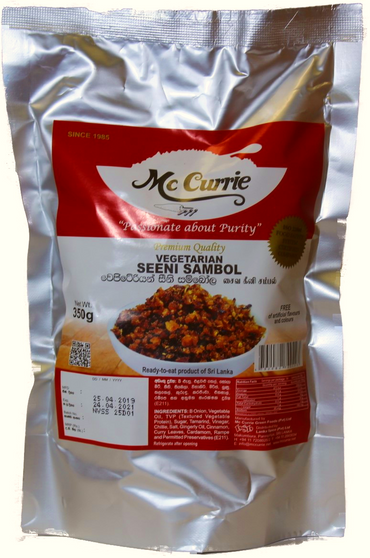 Mc Currie Vegetarian Seeni Sambol 350g