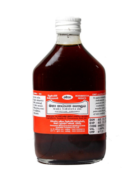 Maha Narayana Oil 180ml